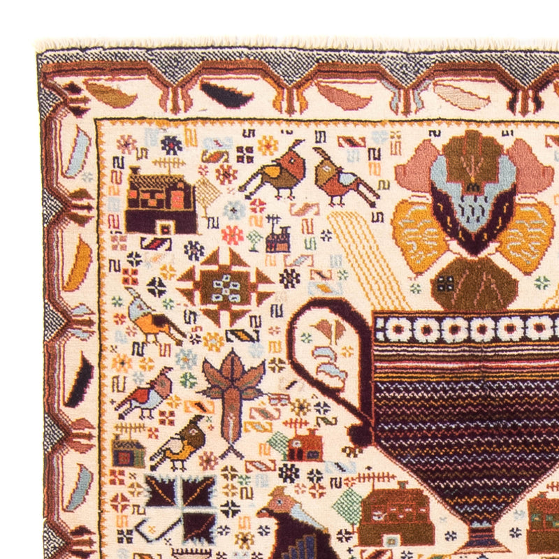 Baluch-tæppe - 133 x 87 cm - beige