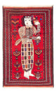 Baluch-tæppe 145x92cm - Orientalsk tæppe