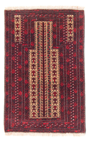 Baluch-tæppe - Bøn tæppe - 130 x 83 cm - beige