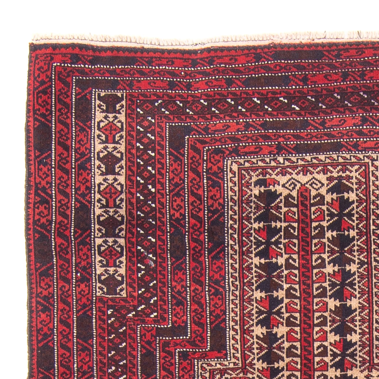 Baluch-tæppe - Bøn tæppe - 135 x 90 cm - beige