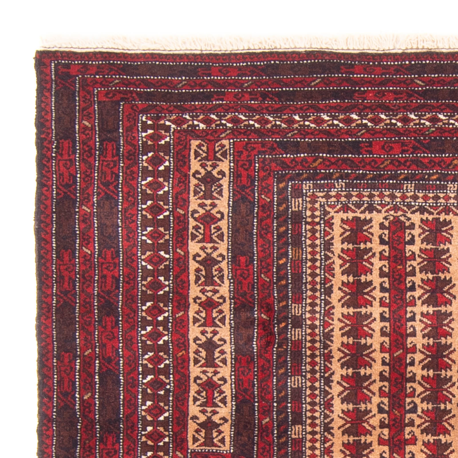 Baluch-tæppe - Bøn tæppe - 140 x 90 cm - guld