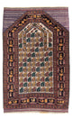 Baluch-tæppe 126x82cm - Orientalsk tæppe