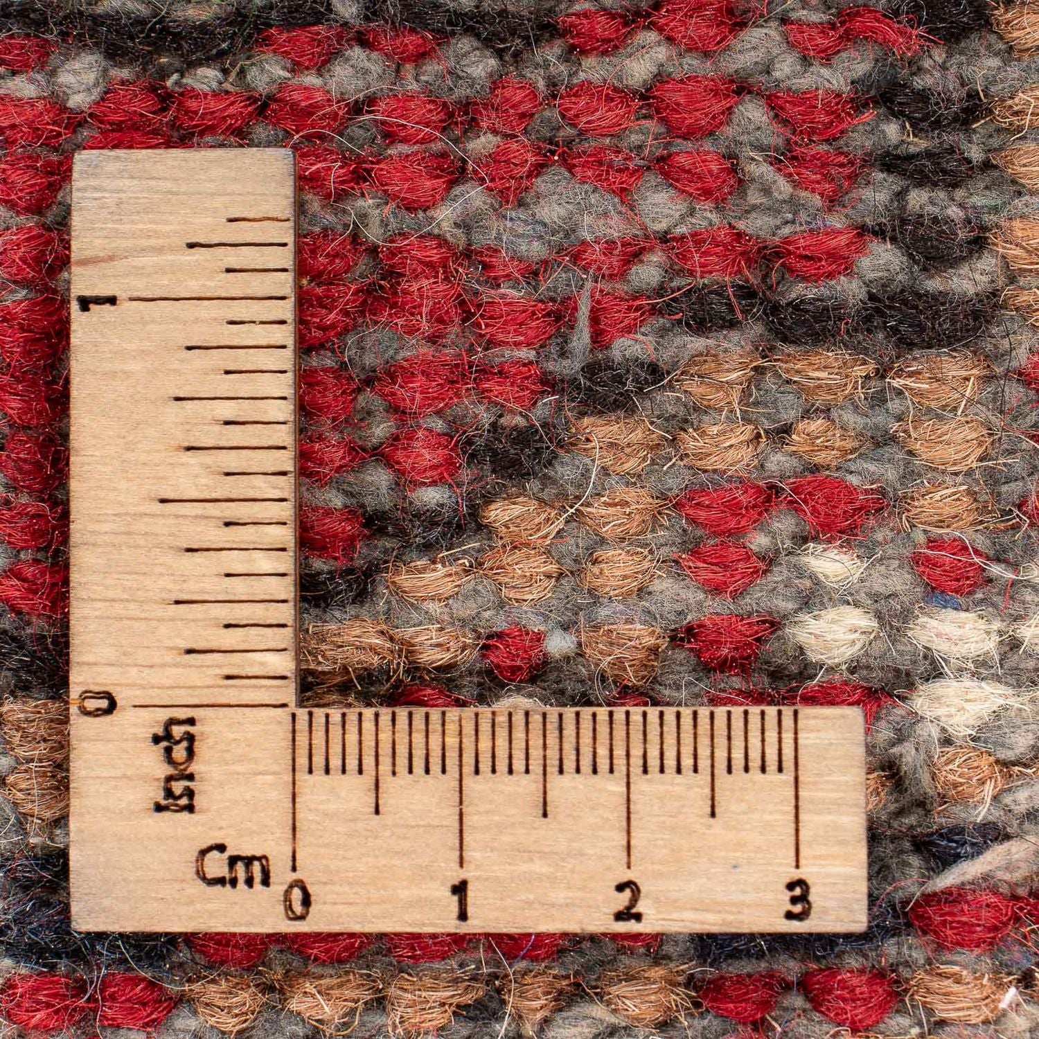 Orientalsk tæppe - Indus - 140 x 70 cm - rød