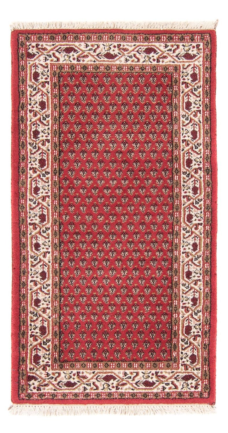 Orientalsk tæppe - Mir - Indus - 140 x 70 cm - rød