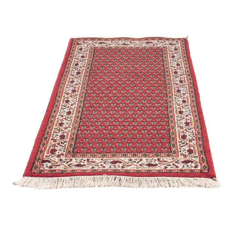 Orientalsk tæppe - Mir - Indus - 140 x 70 cm - rød