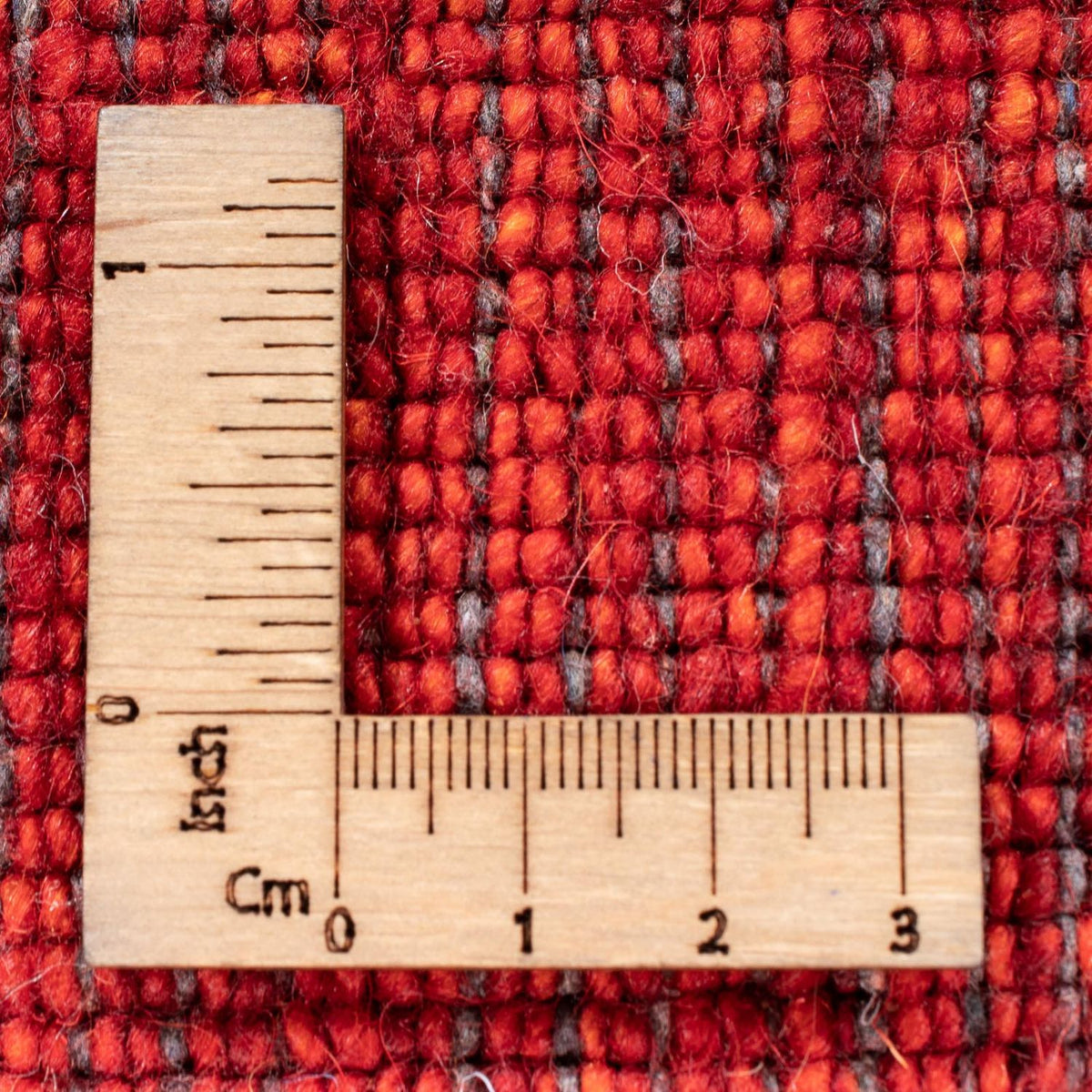 Løber Gabbeh-tæppe - Softy - 256 x 86 cm - rust