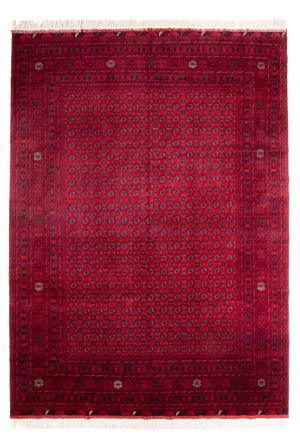 Afghansk tæppe - Bukhara - 340 x 240 cm - rød