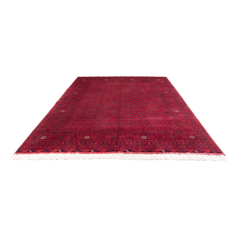 Afghansk tæppe - Bukhara - 340 x 240 cm - rød