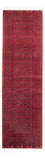Løber Afghansk tæppe - Bukhara - 290 x 80 cm - rød