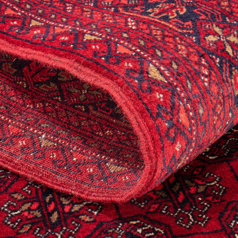 Løber Afghansk tæppe - Bukhara - 290 x 80 cm - rød
