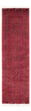 Løber Afghansk tæppe - Bukhara - 290 x 80 cm - rød