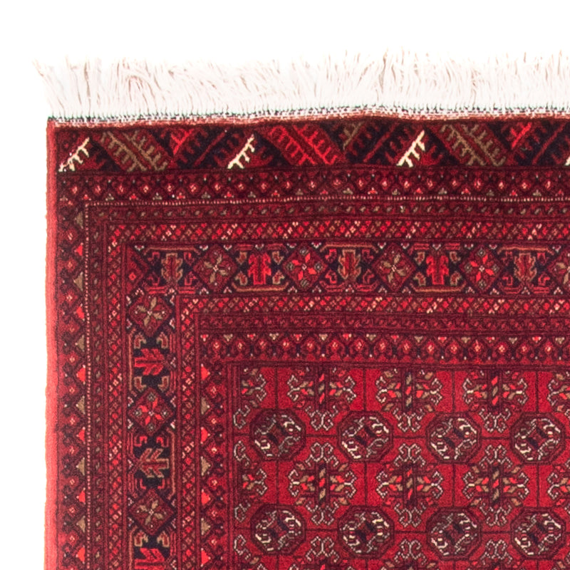 Løber Afghansk tæppe - Bukhara - 290 x 80 cm - rød