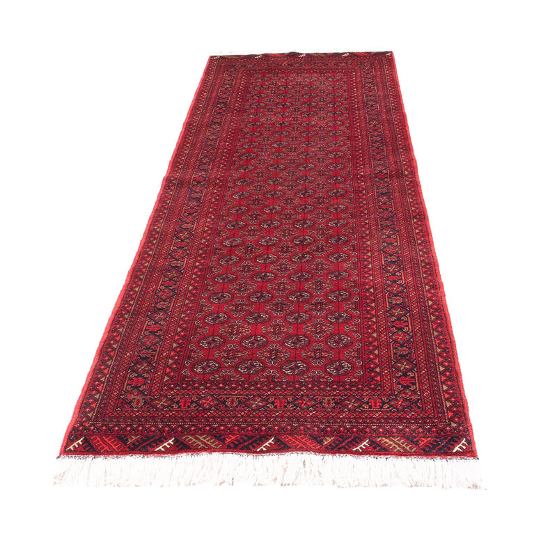Løber Afghansk tæppe - Bukhara - 290 x 80 cm - rød