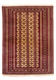 Turkaman-tæppe 176x128cm - Orientalsk tæppe