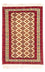 Turkaman-tæppe - 167 x 120 cm - beige