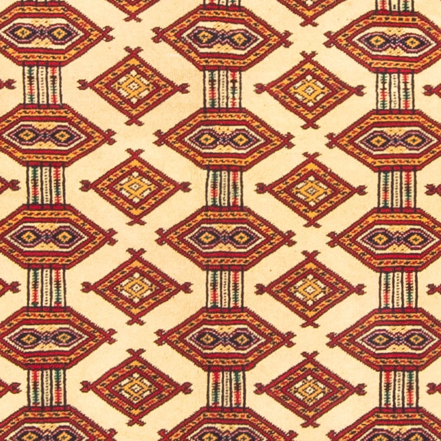 Turkaman-tæppe - 167 x 120 cm - beige