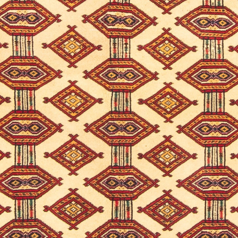 Turkaman-tæppe - 167 x 120 cm - beige