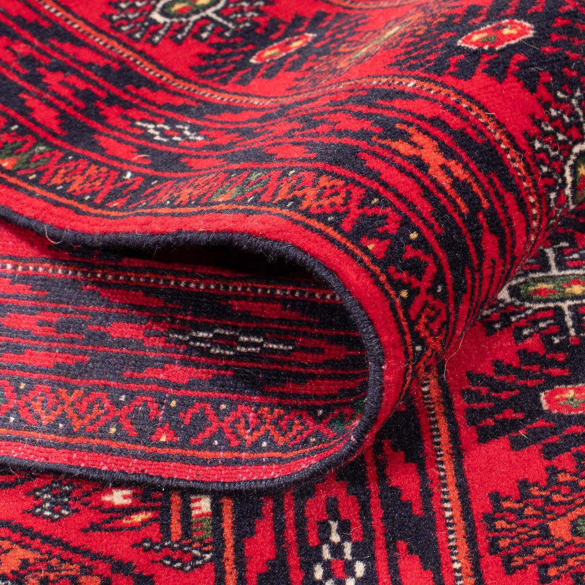 Løber Afghansk tæppe - 190 x 82 cm - rød