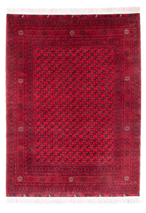 Afghansk tæppe - Bukhara - 290 x 196 cm - rød