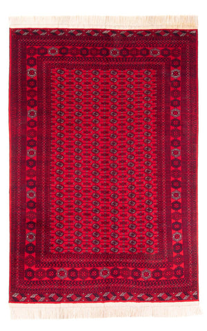 Afghansk tæppe - Bukhara - 292 x 200 cm - rød