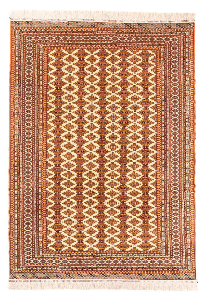 Turkaman-tæppe - 300 x 200 cm - beige
