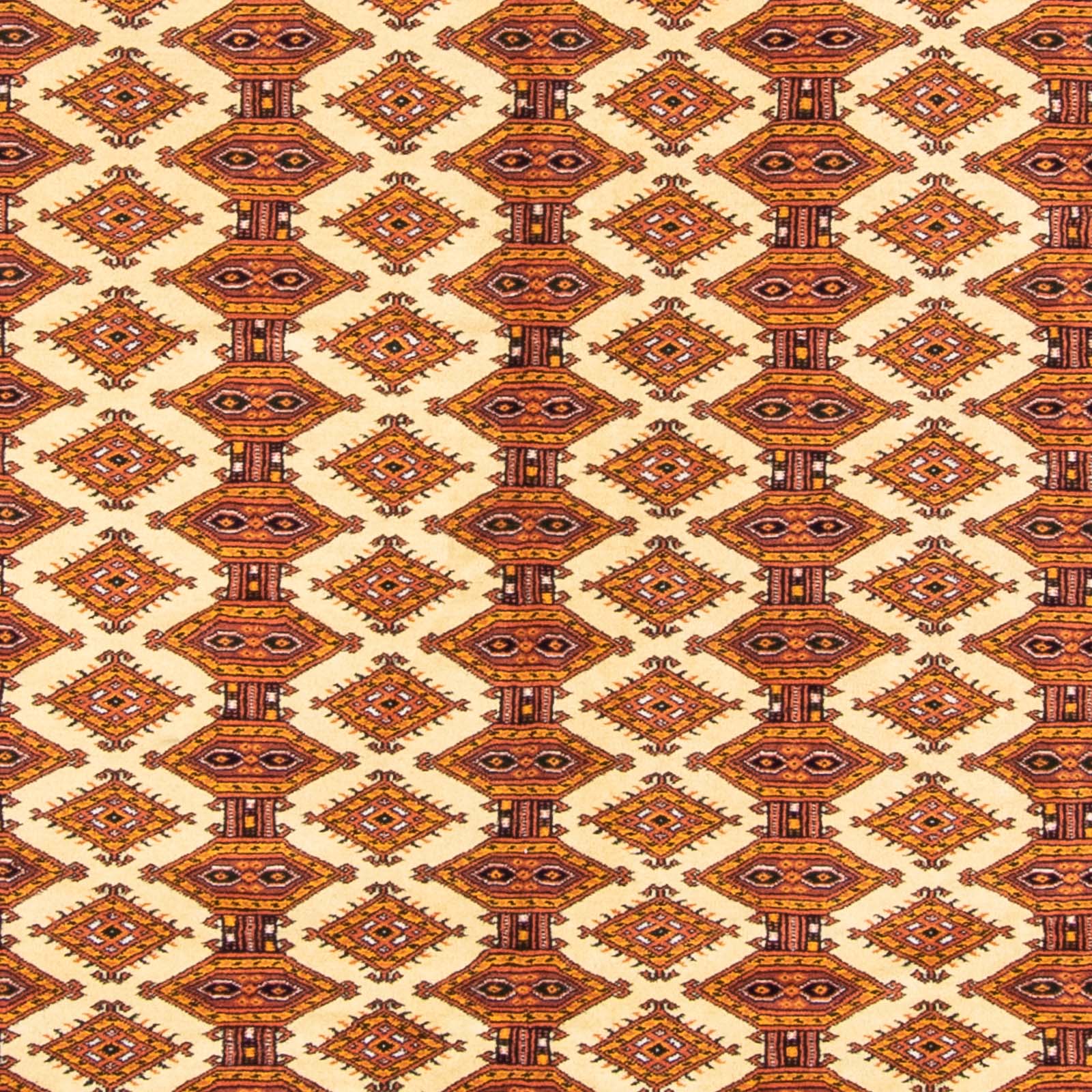 Turkaman-tæppe - 300 x 200 cm - beige