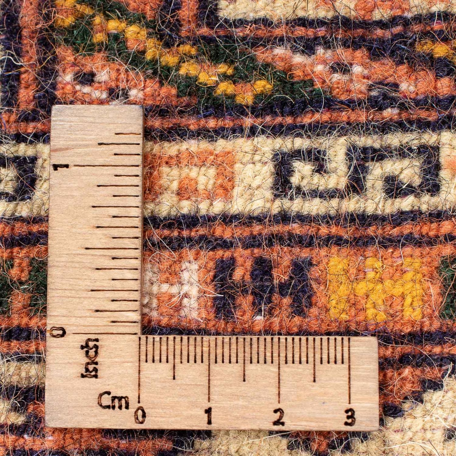 Turkaman-tæppe - 300 x 200 cm - beige