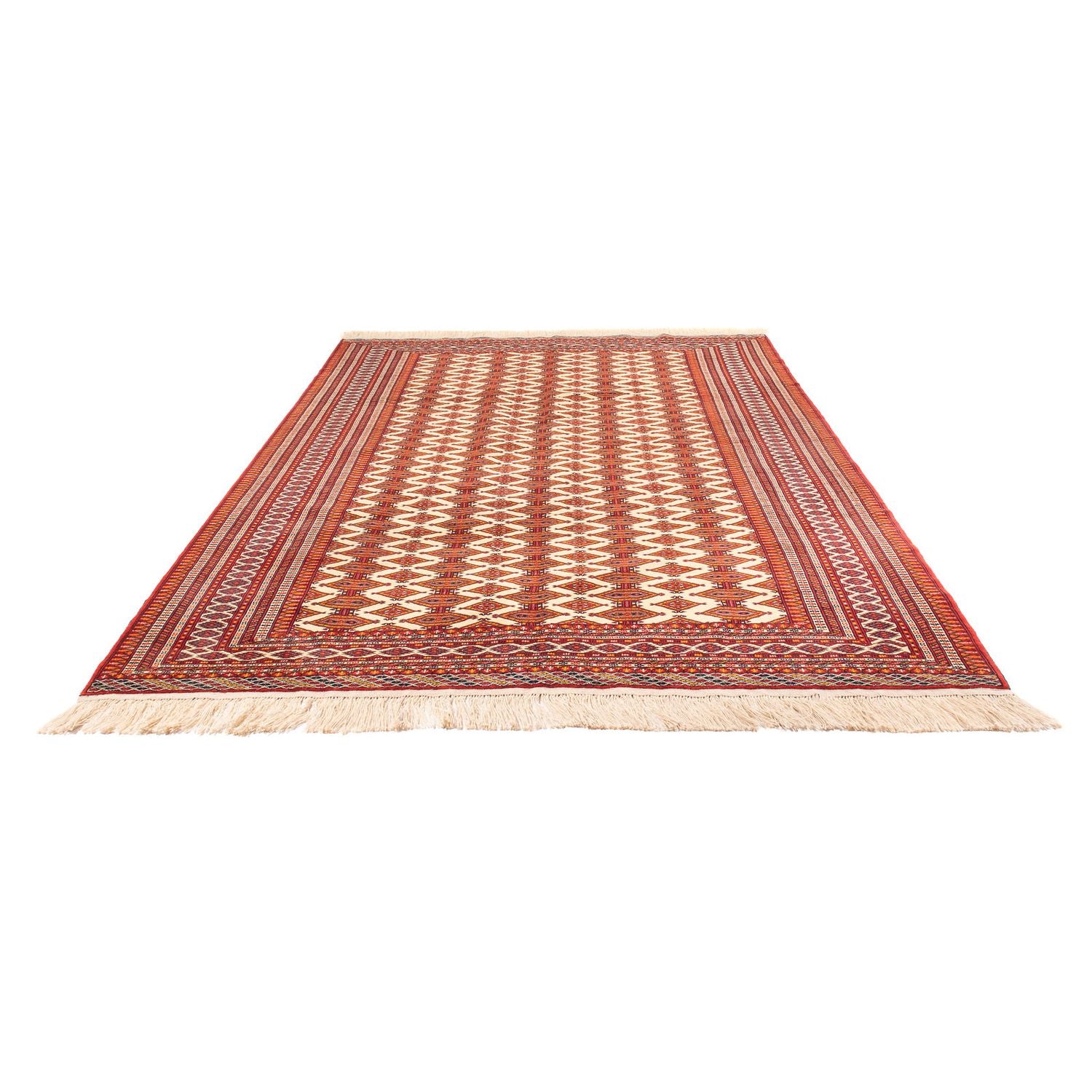 Turkaman-tæppe - 305 x 206 cm - beige