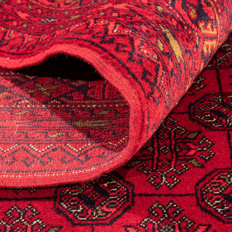 Afghansk tæppe - Bukhara - 385 x 300 cm - rød