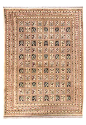 Afghansk tæppe - 400 x 296 cm - beige