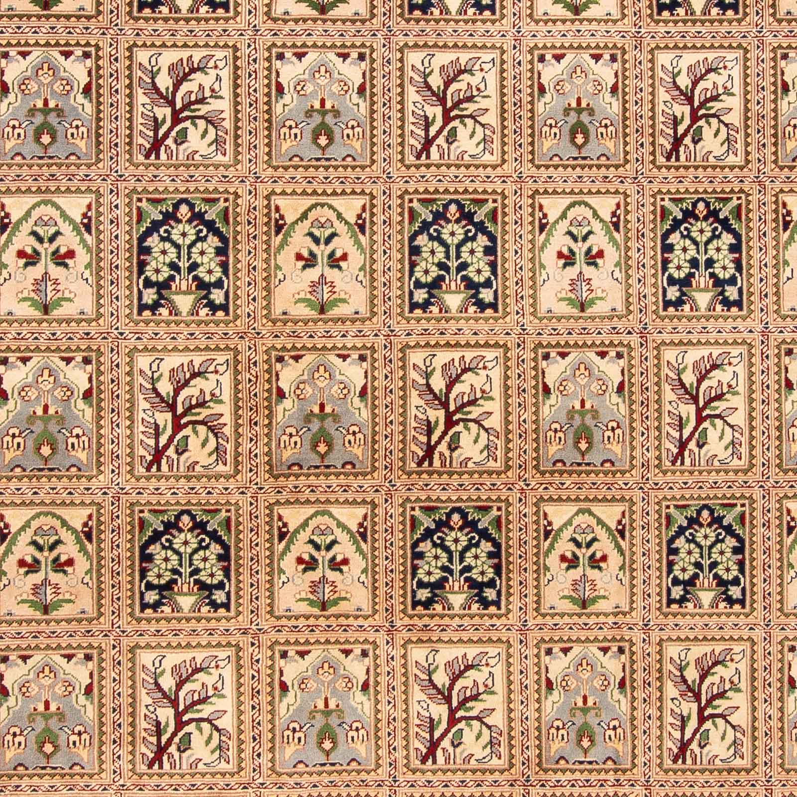 Afghansk tæppe - 400 x 296 cm - beige