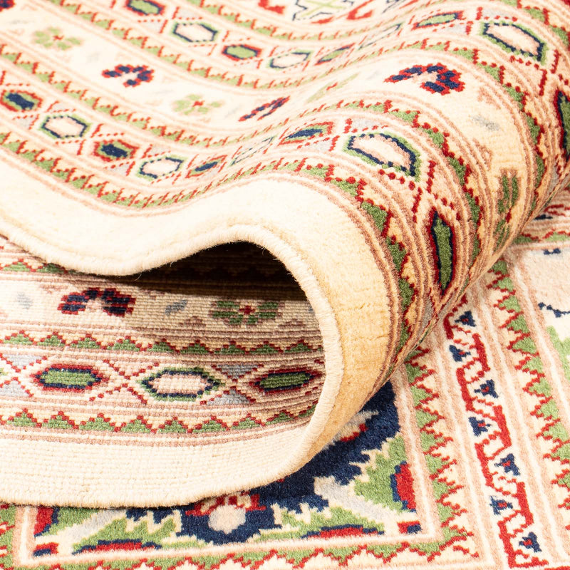 Afghansk tæppe - 400 x 296 cm - beige