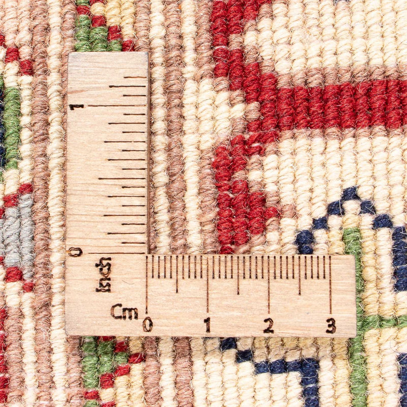 Afghansk tæppe - 400 x 296 cm - beige