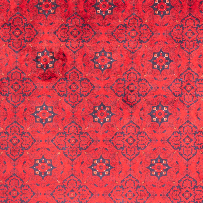 Afghansk tæppe - Bukhara - 380 x 300 cm - rød