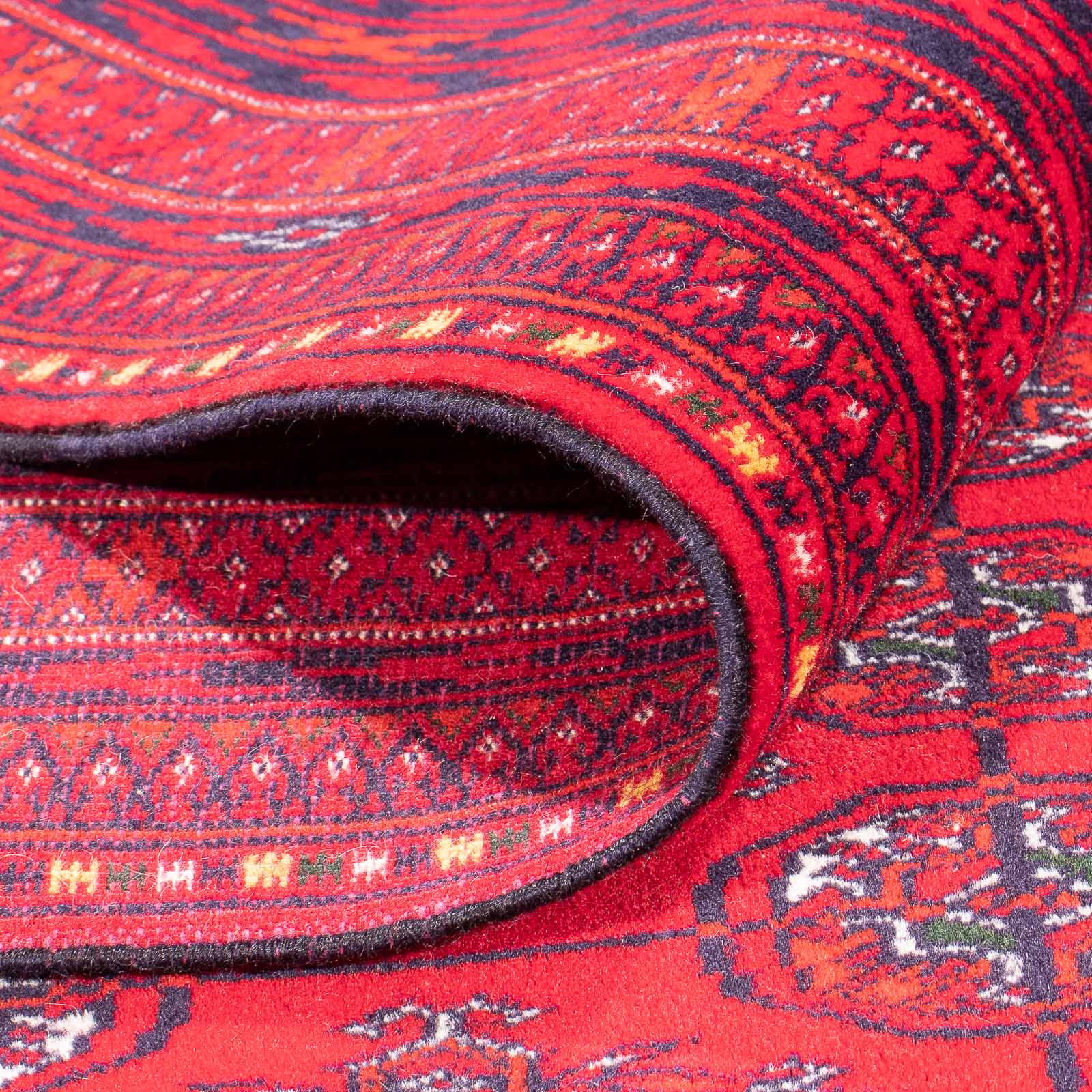 Afghansk tæppe - Bukhara - 380 x 300 cm - rød
