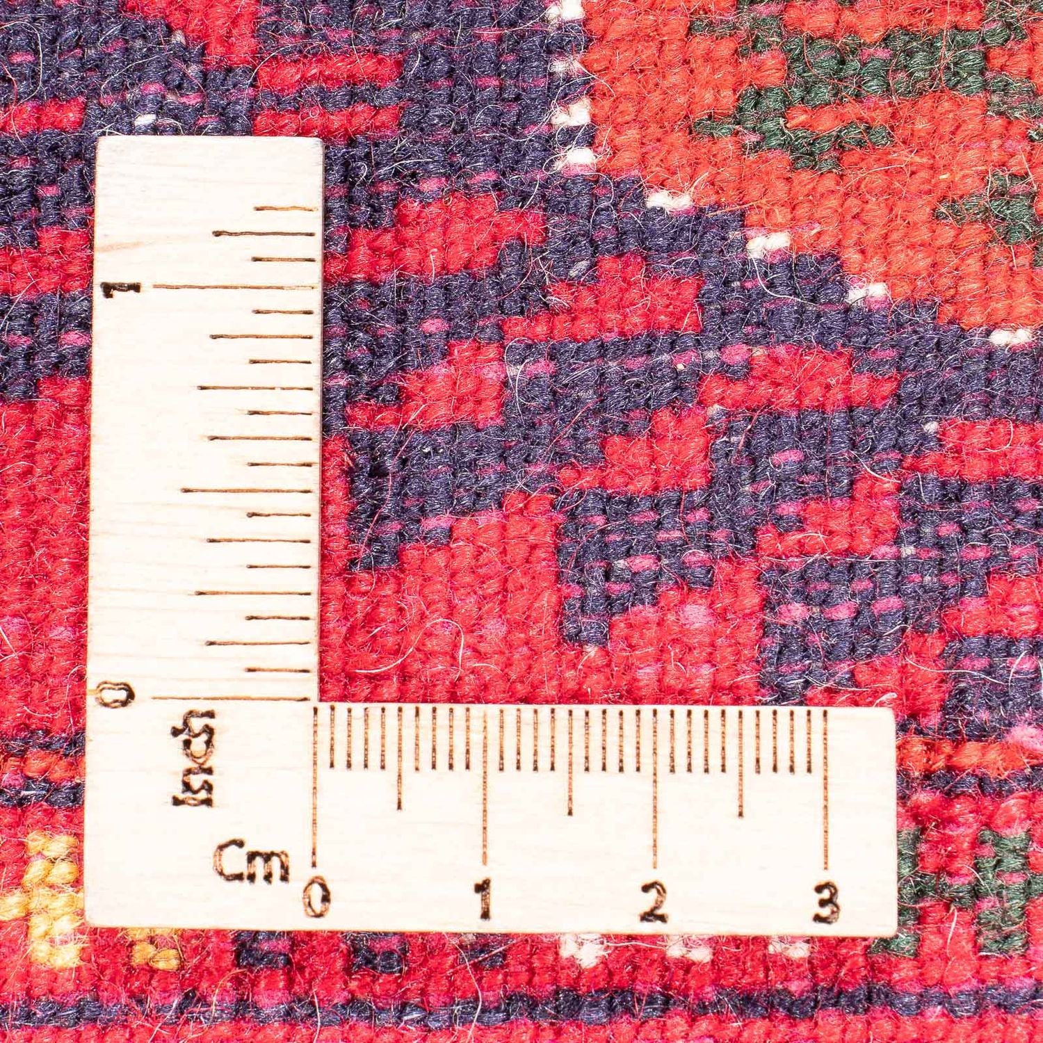 Afghansk tæppe - Bukhara - 380 x 300 cm - rød