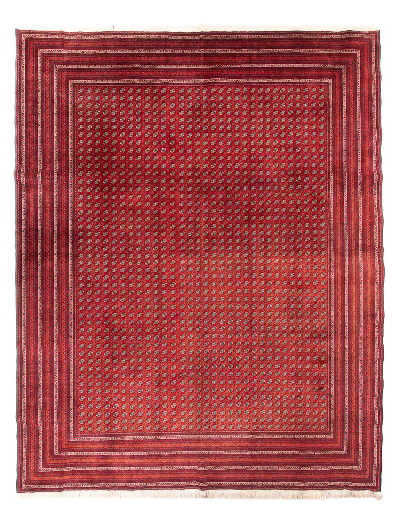 Afghansk tæppe - Bukhara - 375 x 300 cm - rød