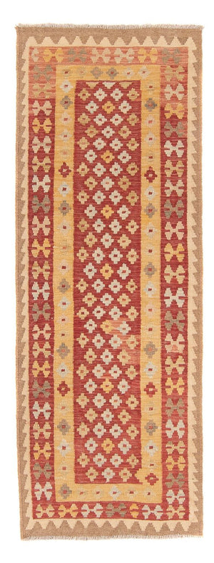 Løber Kelim Carpet - Splash - 197 x 71 cm - flerfarvet