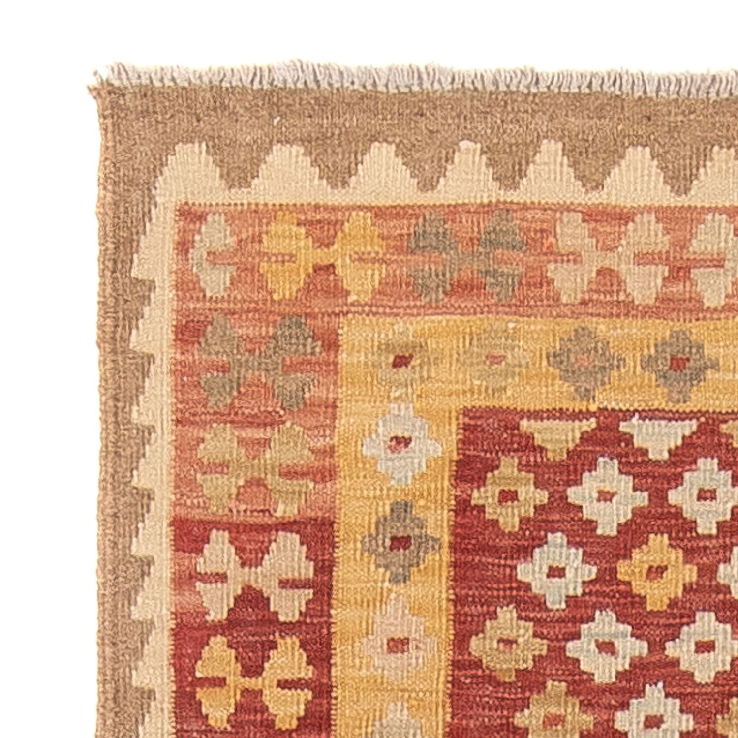 Løber Kelim Carpet - Splash - 197 x 71 cm - flerfarvet