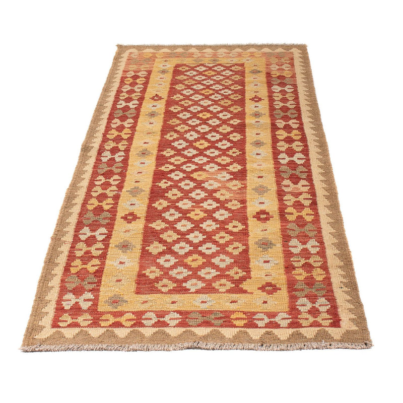 Løber Kelim Carpet - Splash - 197 x 71 cm - flerfarvet