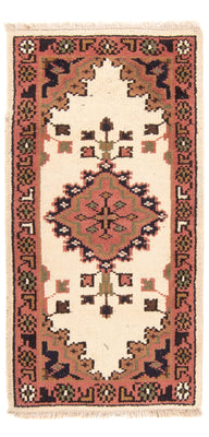 Orientalsk tæppe - Indus - 120 x 60 cm - beige