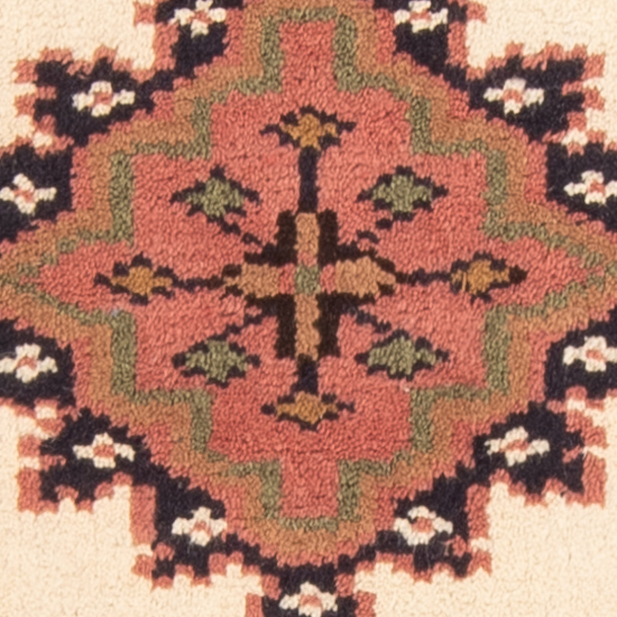 Orientalsk tæppe - Indus - 120 x 60 cm - beige