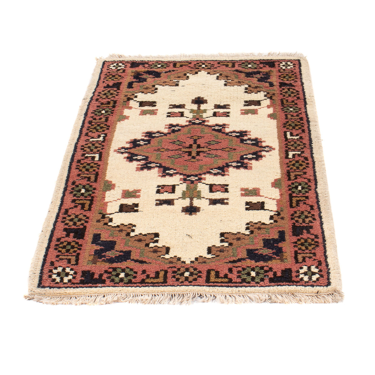 Orientalsk tæppe - Indus - 120 x 60 cm - beige