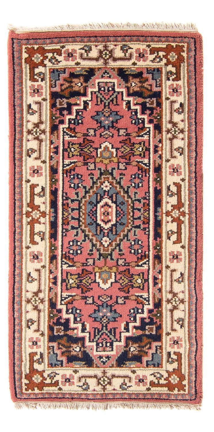 Orientalsk tæppe - Bijar - Indus - 140 x 70 cm - laks