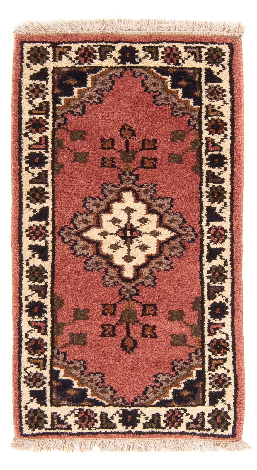Orientalsk tæppe - Indus - 120 x 60 cm - laks