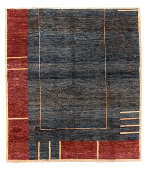 Ziegler Tæppe - Moderne firkantet  - 215 x 197 cm - blå