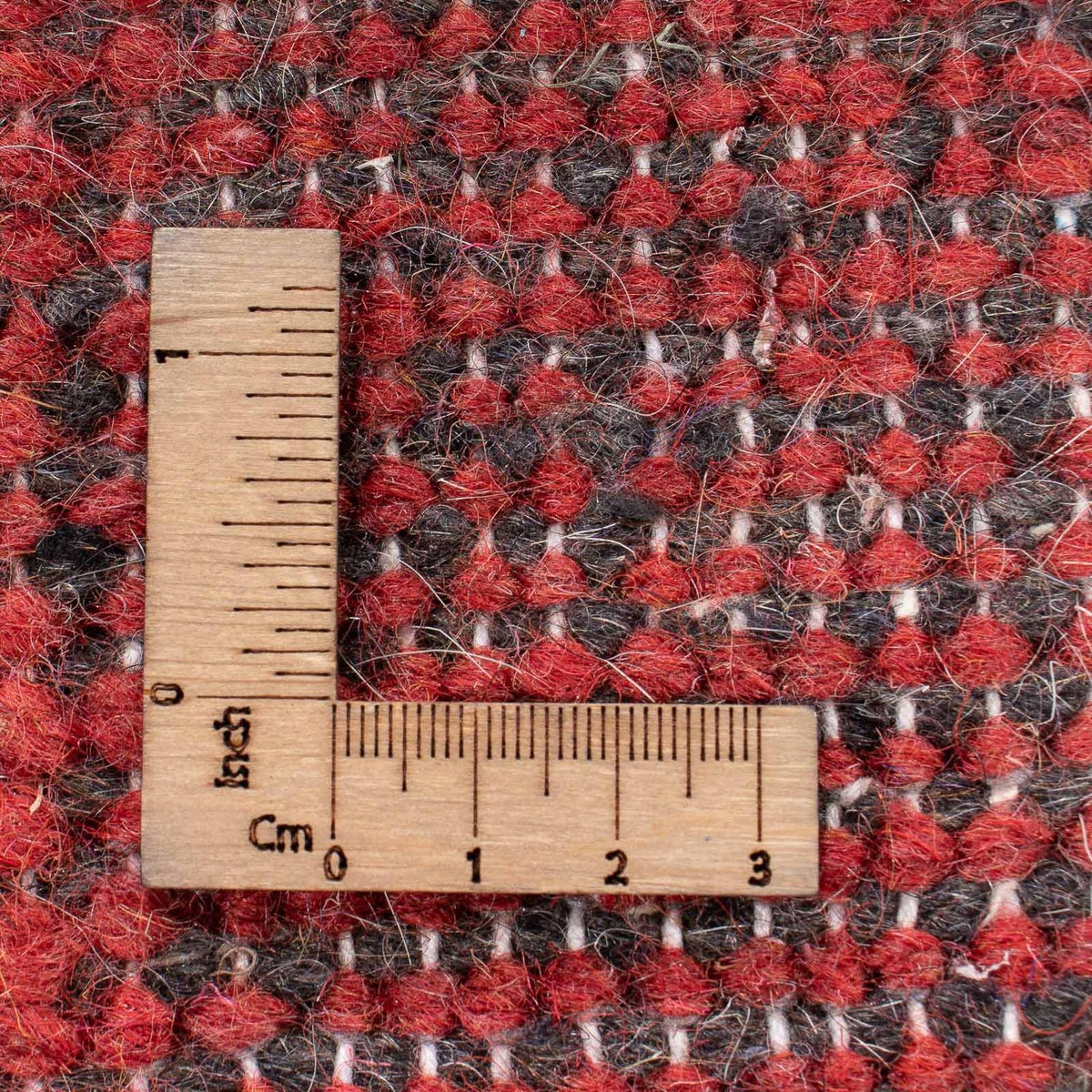 Gabbeh-tæppe - Indus - 240 x 173 cm - rød