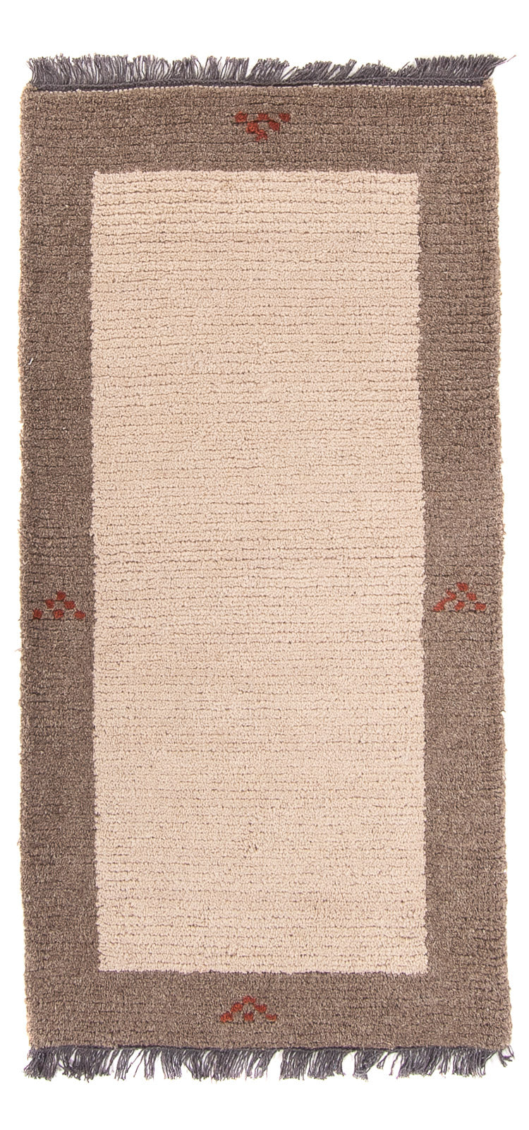 Nepal Tæppe - 140 x 70 cm - beige
