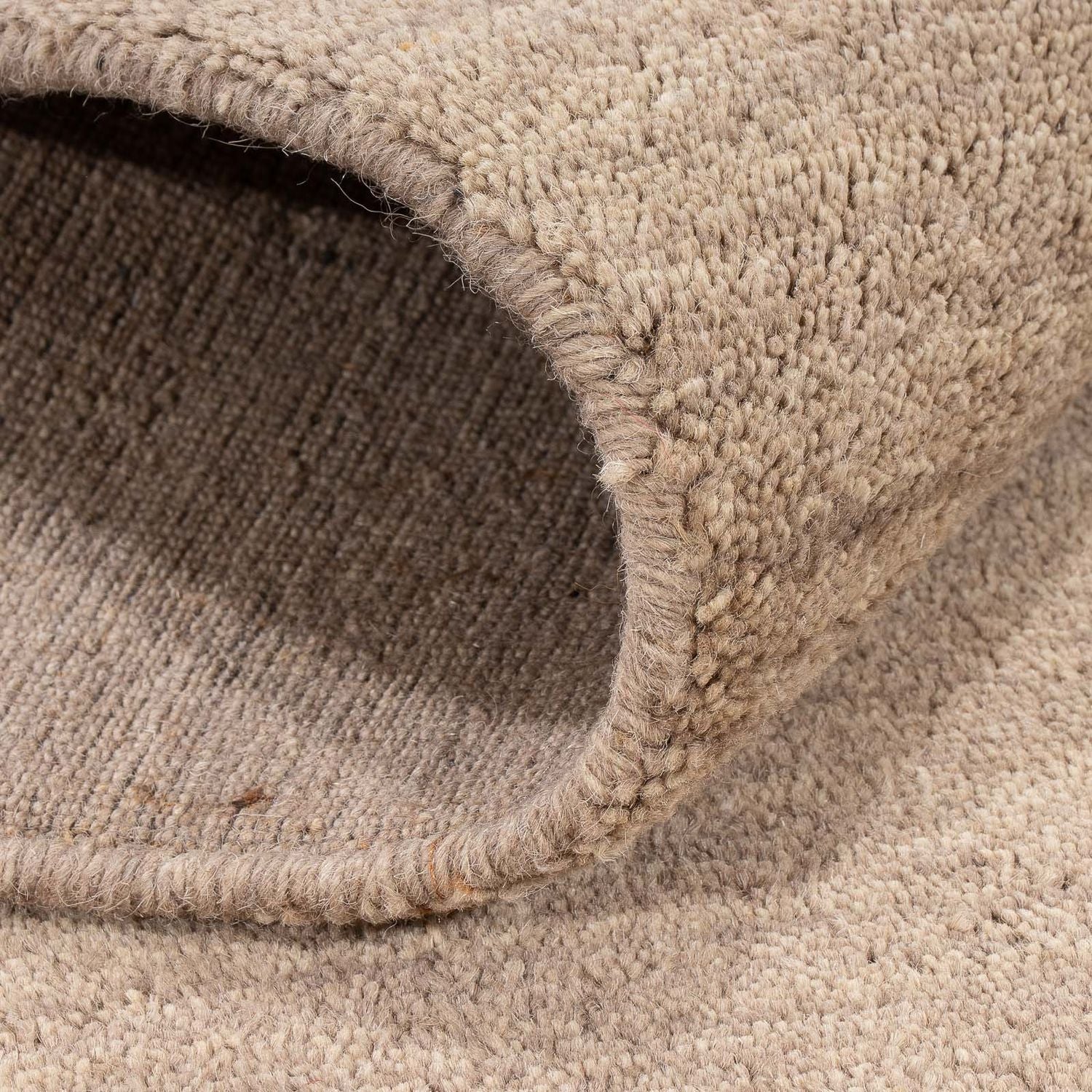 Gabbeh Tæppe - Loribaft Softy - 126 x 58 cm - natur