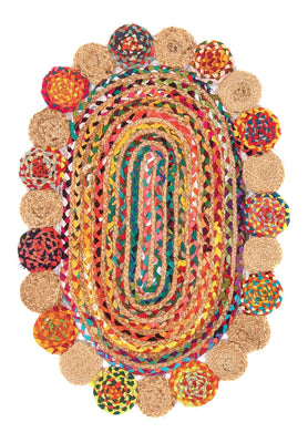 Jutemåtte - 200 x 140 cm - natur